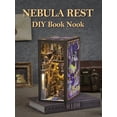 thumbnail image 5 of Tradeopia Puzzle en bois 3D – Kit DIY Salle Commune Nebula Bibliothèque Miniature, 5 of 5