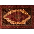 thumbnail image 1 of Ahgly Company Indoor Rectangle Persian Orange Traditional Area Rugs, 7' x 9', 1 of 1