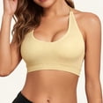 thumbnail image 2 of Vetsdori Women's Sports Bras Wirefree Workout Bralette Halter No Padding,Casual Soft Bras for Women, 2 of 9