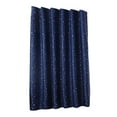 thumbnail image 2 of Cortinas opacas térmicas aislantes para dormitorio de hotel con lunares y estrellas Verde oscuro, 2 of 9