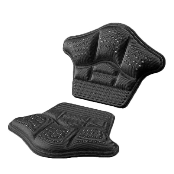 Pain Relief Adjust Size Foot Care Increase Heel Grips Insoles Liners Shoepads Foot Protector Stickers Shoe Boot Pad BLACK 7MM