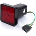 thumbnail image 1 of Attelage de Remorque Lentille Rouge avec 12 Lumières de Frein LED pour Récepteur 2 Pouces, 1 of 7