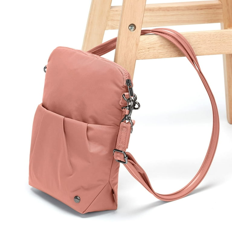 Pacsafe Citysafe CX Convertible Crossbody Econyl Rose