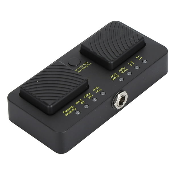 Turner de Página de Flotador, Control USB CARGA AMPLIA COMPATIBILIDAD Operación Silenciosa Turner de Página Turner Para Punteje de Guitarra para el Teléfono