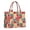 Pioneer Flower Floral Print Pattern, variant on Pioneer Flower Floral Print Pattern Large Capacity Fashion Luxury Tote Handbag, Laptop Compatible Daily Work Bag, 15.7"x13"x5.1"