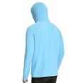 thumbnail image 6 of Men’s UPF 50+ Hoodie Shirt with Mask Long Sleeve Permanent UV Sun Protection Neck Gaiter Performance T for Outdoor, 6 of 9