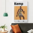 thumbnail image 4 of Shawn Kemp Canvas Poster Posters Art Print Wall Photo Paint Poster Hanging Picture Family Bedroom Decor Gift 20x30inch(50x75cm), 4 of 6