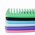 thumbnail image 3 of 4pcs Combs For Women's H Hold H Combs Straight H Anti-h Comb Static Wide-tooth Comb H Styling Comb,lar Wide-tooth Comb Thic, 3 of 4