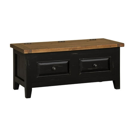 Hillsdale Tuscan Retreat Blanket Box in Black/Oxford