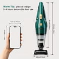 thumbnail image 2 of Aspiradora de Mano Inalámbrica Potente | Súper Alta Potencia de Succión, Inalámbrica, Batería de Litio de Gran Capacidad, Recargable, Aspiradora para Coche, 2 of 15