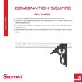 thumbnail image 2 of Hoja cuadrada combinada Starrett C33MEH-300 de acero de 30 cm, 2 of 9