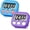 Blue+Purple, variant on Cterwk 2 Pack Digital Kitchen Timer LCD Display Loud Alarm Cooking Timers for Cooking, Game, Gym, Kitchen, Blue+Purple