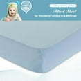 thumbnail image 3 of LA Baby 100% Cotton Jersy Fitted Sheet for Standard/Full Size Crib Mattress, 3 of 6