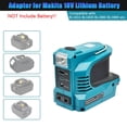 thumbnail image 2 of 220W Power Inverter DC 18V 21V To AC 220V USB Type-C DC Adapter for MA*KITA 18V tools, 2 of 9