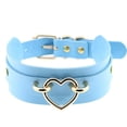thumbnail image 1 of stanreset Collier Ras du Cou en Cuir PU pour Femmes et Filles, Collier Déclaration, Harnais de Cou, 1 of 9