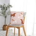 thumbnail image 5 of Yiaed Star Cute Dog Print Pillow Covers Super Soft Decorative Square Throw Pillow Covers Case Cushion Covers for Sofa Couch Bedroom Car Decor（No pillow core）-24"x24", 5 of 7