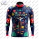 thumbnail image 3 of Conjunto de maillot de ciclismo del equipo Pro México, ropa de ciclismo de montaña de manga larga, ropa transpirable para ciclismo de montaña para hombre, 3 of 5