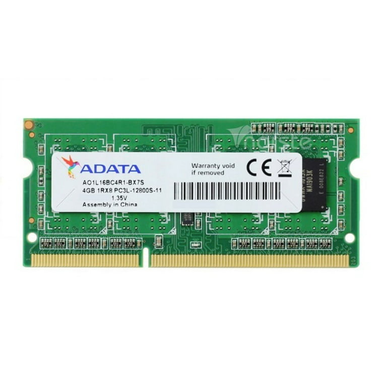 Genuine ADATA 4GB PC3-12800 DDR3 SoDimm Memory - Walmart.com
