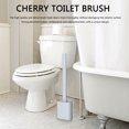 thumbnail image 3 of Cepillo De Baño Cepillo de limpieza TPR Mango desmontable Cepillo de mango largo Juegos de accesorios de baño, 3 of 5