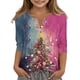 thumbnail image 1 of Blusas informales con cuello en V y mangas 3/4 para niños y niñas de 3 a 14 años, 1 of 6