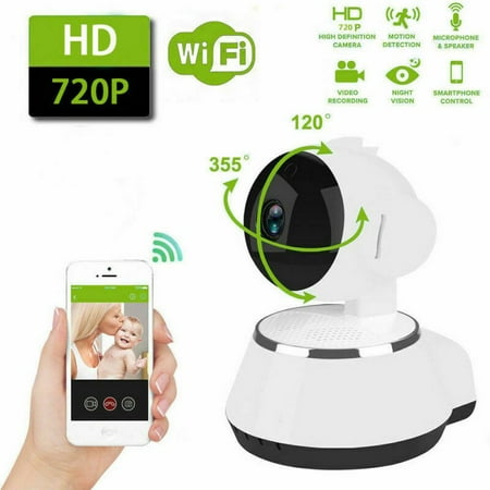 HD Wireless Wifi IP Camera Webcam Baby Pet Monitor 720P CAM Remote Home (Best Webcam Security Camera)