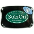 thumbnail image 2 of StazOn Solvent Ink Pad Large Forest Green, 2 of 3