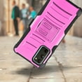 thumbnail image 2 of DALUX Hybrid Kickstand Holster Phone Case Compatible with Galaxy S20 FE 5G (Fan Edition) 2020 - Neon Pink, 2 of 3