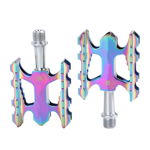 Soidarity Pedales de bicicleta, accesorios para bicicletas, reemplazo de pieza modificada, Pedal de ciclismo con cojinete, accesorios de actualización de Ciclismo Vistoso Soidarity OD023874-06