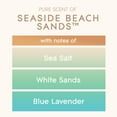 thumbnail image 3 of Glade Large Jar Scented Candle, Seaside Beach Sands, 16 oz, Burning time: Up to 85 hours, 3 of 13