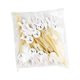 thumbnail image 2 of 100x adornos decorativos para pasteles, decoración de alimentos, aperitivos, bebidas, de cóctel, palillos de madera para frutas , pla Conejo, 2 of 9