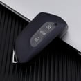 thumbnail image 3 of SPRING 3 Buttons Car Key Case Fob Cover For Golf 8 For Mk8 2020 2021 GTI Black, 3 of 8