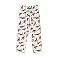 thumbnail image 6 of Goofa German Shepherd Dog Pattern Printed Soft Pajama Pants for Men, Wide Leg Comfy Casual Lounge Yoga Pants-Large, 6 of 9