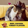 thumbnail image 3 of Temptations MixUps Chicken, Beef & Turkey Flavour Soft & Crunchy Cat Treats, 454g, 3 of 5