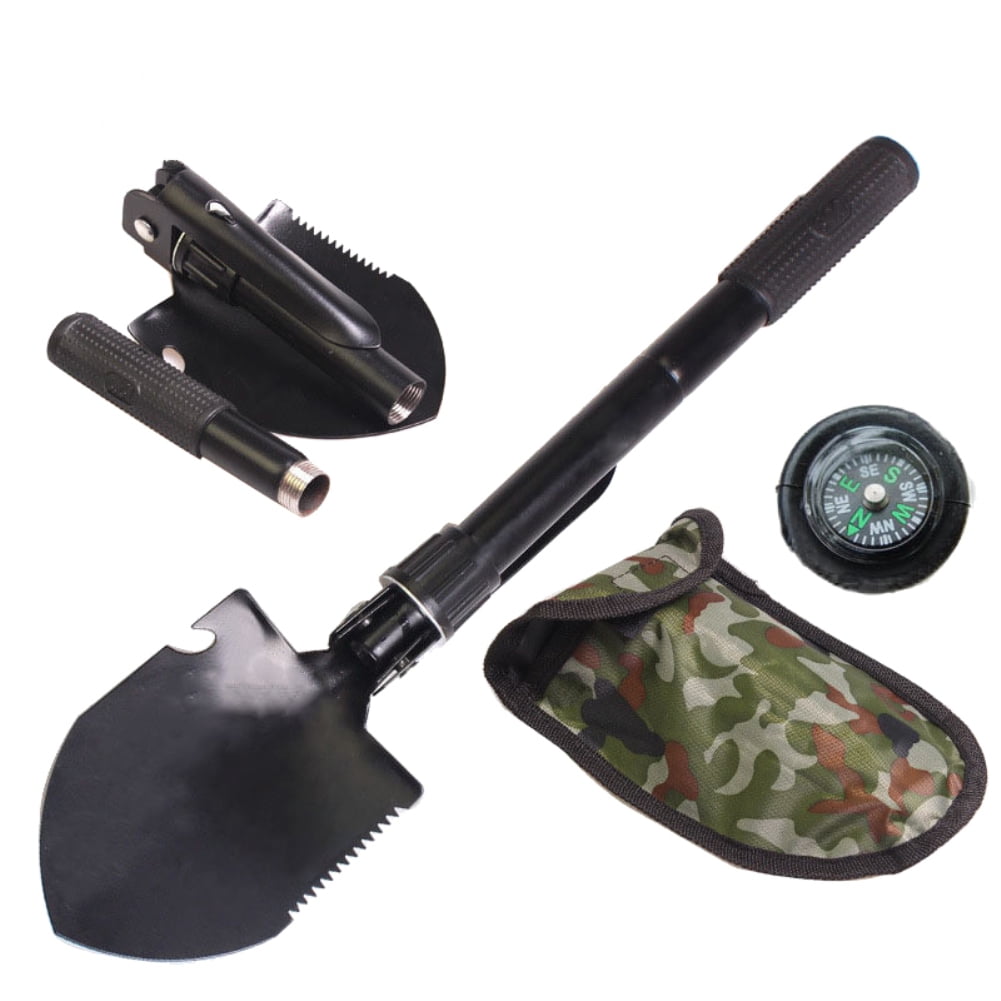 Military Portable Folding Shovel Survival Spade Outdoor Tool for Hiking Camping/ 