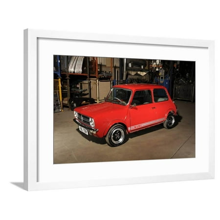 Austin Mini 1275 Gt 1980 Framed Print Wall Art By Simon Clay