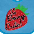 thumbnail image 4 of Inktastic So Berry Cute Boys or Girls Baby Bib, 4 of 4