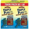 Nature Made Tripleflex Rapid Relief Caplets 120 ct Dietary Supplpement