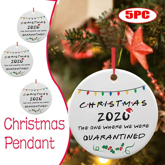 Gcvizuso Christmas Ornaments Clearance! Christmas Hanging Decorations, Personalize Shaped Embellishments Hanging Ornaments Christmas Decoration 2020