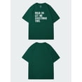 thumbnail image 5 of Whichone Hold On Let Me Overthink This Sarcastic Funny Graphic T Shirt Adult Fit Well Casual Tee, 5 of 8