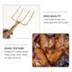 thumbnail image 3 of 1pc Turquía Levantamiento Tenedor de Aves de Aves de Pollo Fork Acero Inoxidable Lam Fork Para Barbacoa, 3 of 5