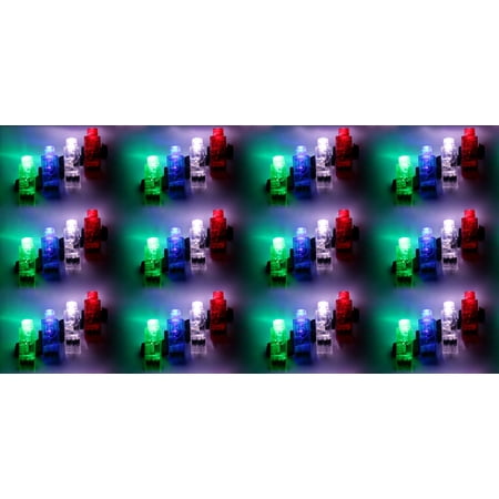 Set of 12 VT LED Light Up Party Favor Toy Finger Light 4 Packs
