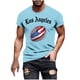 thumbnail image 3 of Tops para hombre, blusas y camisas de manga corta con cuello redondo para hombre, jersey informal con cuello redondo estampado para hombre, pantalones cortos deportivos para fitness, blusa de poliéste, 3 of 5