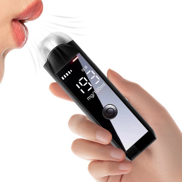 Probador Alcohol Respiración Profesional Automática Recargable Breatha