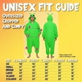 thumbnail image 2 of FUNZIEZ! - Alien Men's Novelty Union Suit Costume for Halloween - Green, Large, 2 of 2