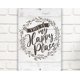 thumbnail image 1 of Letrero de metal "Este es mi lugar feliz" para uso en interiores y exteriores, como regalo de boda o como decoración de dormitorio. Tamaño: 16 x 12 pulgadas, 1 of 4
