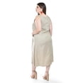 thumbnail image 3 of Vestido de lino con bolsillos Roman Fashion /Tallas Extras, 3830 (Beige) beige 36, 3 of 6