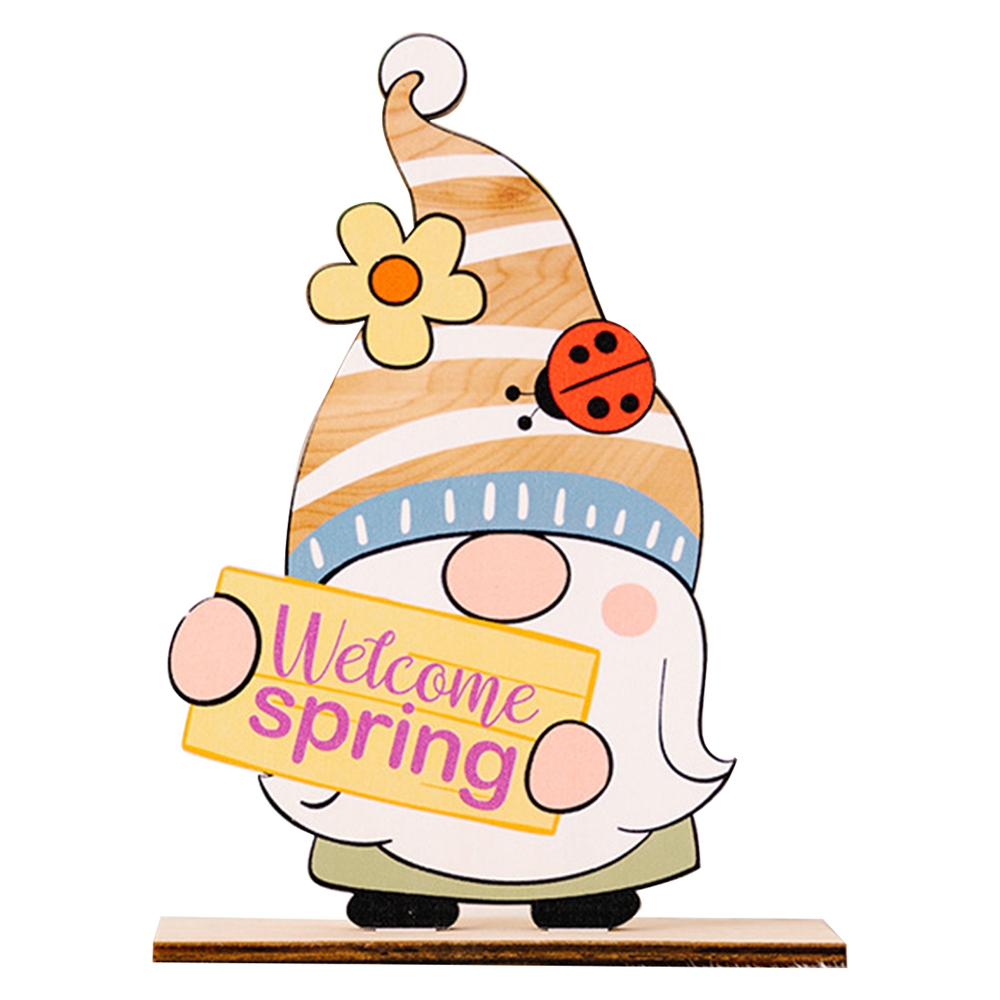 Easter Wooden Signs, Easter Table Decorations, Wooden Gnomes