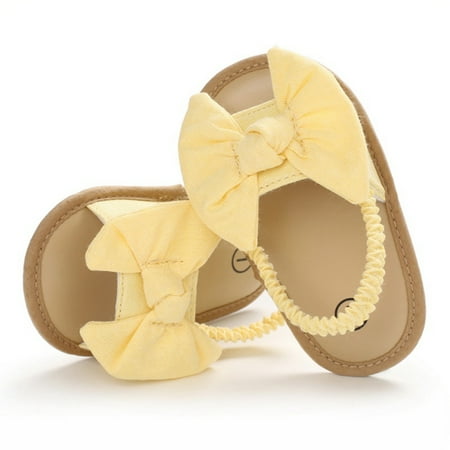 

Xinhuaya Summer Infant Baby Girl Sneaker Big Bow Princess Casual Single Shoes Baby Girls Shoes Infant Baby Beach Shoes
