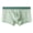 Green, variant on zeranth Men Slim Fit Shorts Briefs Mid-rise Elastic Waistband U-convex Bag Separate Design Underwear Breathable Panties