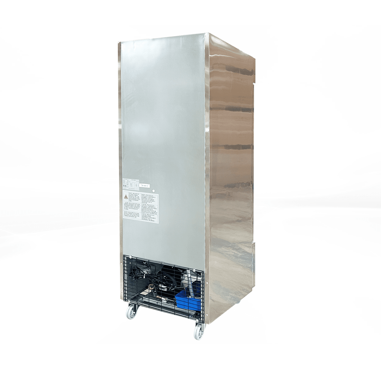 Cooler Depot  27 inch, 17.78Cu. Ft, Solid door Upright Reach-In Commercial Restaurant Freezer, Stainless Steel, NSF Certified.